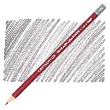 Open in modal - Cretacolor Fine Art Graphite Pencil - HB pencil and swatch