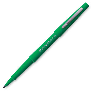 Paper Mate Flair Guard Pen - Green, Medium Tip