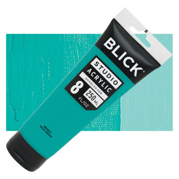 Blick Studio Acrylics - Titanium White, 8 oz Tube