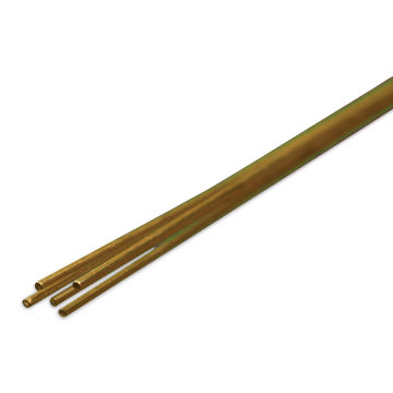 K&S Metal Rods - Brass, 24 Gauge, 12", Pkg of 5