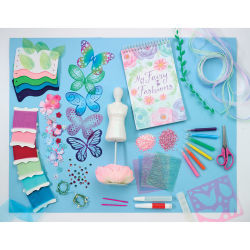 Faber-Castell Creativity for Kids Fairy Fashions Kit contents