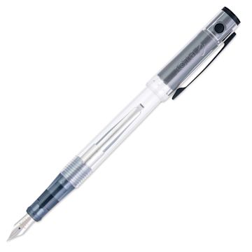 Open in modal - Pilot Explorer Fountain Pen - Clear, cap off (image may show a different size nib)
