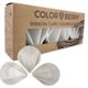 Colorberry Resin Ribbon Pouring Cups - Set of 3 (shown in and out of package)