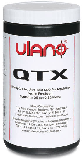 Ulano QTX Pure Photopolymer Emulsion