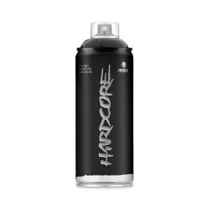 MTN Hardcore 2 Spray Paint  - Black (Matte Finish), 400 ml can