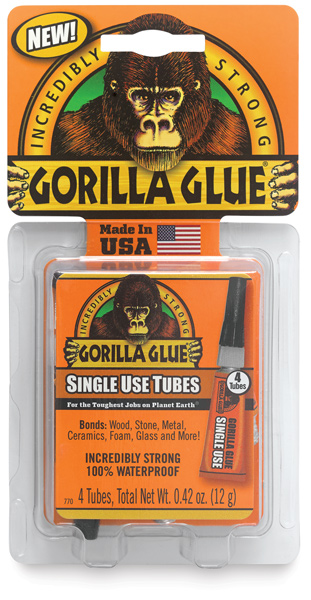 I heard good things about gorilla glue gel mine's basically solid, is  that normal? : r/minipainting