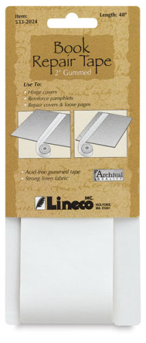 Lineco White 2 inch Book Repair Tape