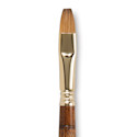 Escoda Reserva Kolinsky-Tajmyr Sable Brush - Bright, Short Handle, Size 12