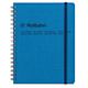 Delfonics Rollbahn Cap-Martin Notebook - 5-1/2" x 7", Blue, front cover