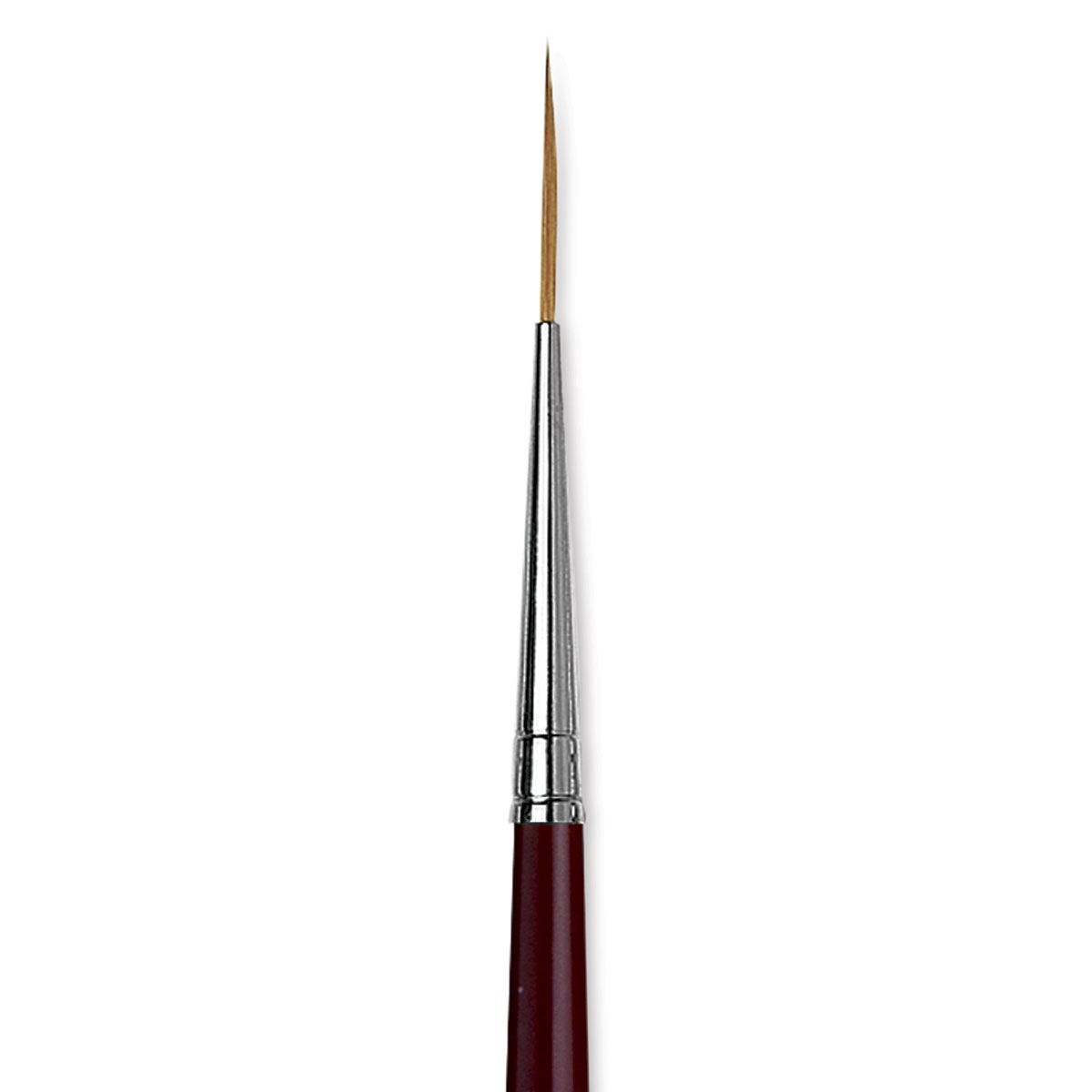 Da Vinci Kolinsky Red Sable Brush - Medium Pointed Liner, Long Handle, Size  0