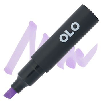 Open in modal - Olo Chisel-Tip Half Marker - BV1.2 Woodland Phlox - Marker and Swatch