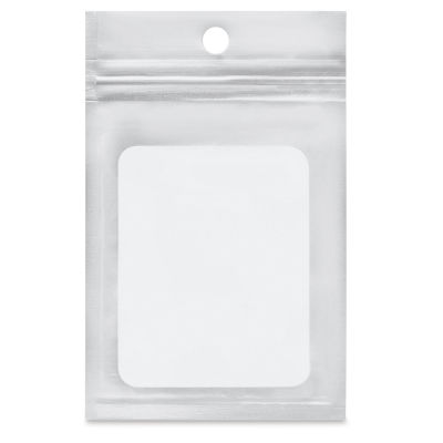 Craft Medley Laminated Zip Bags - Silver, 3-1/10" W x 4-9/10" L, Package of 10, Package of 10