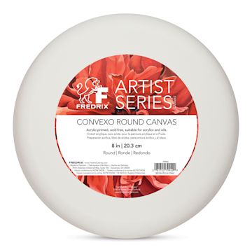 Open in modal - Fredrix Convexo Canvas - 8", Round