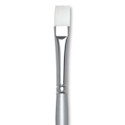 Silver Brush Silverwhite Synthetic Brush - Bright, Long Handle, Size 6
