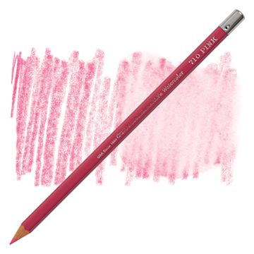 Open in modal - General's Kimberly Watercolor Pencil - Pink pencil and swatch