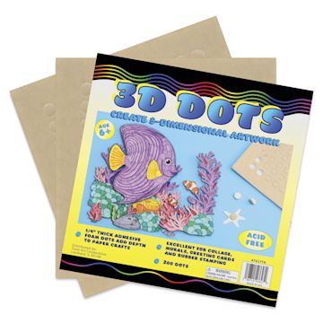 Open in modal - Total Art Cooperative 3D Dots - Pkg of 200