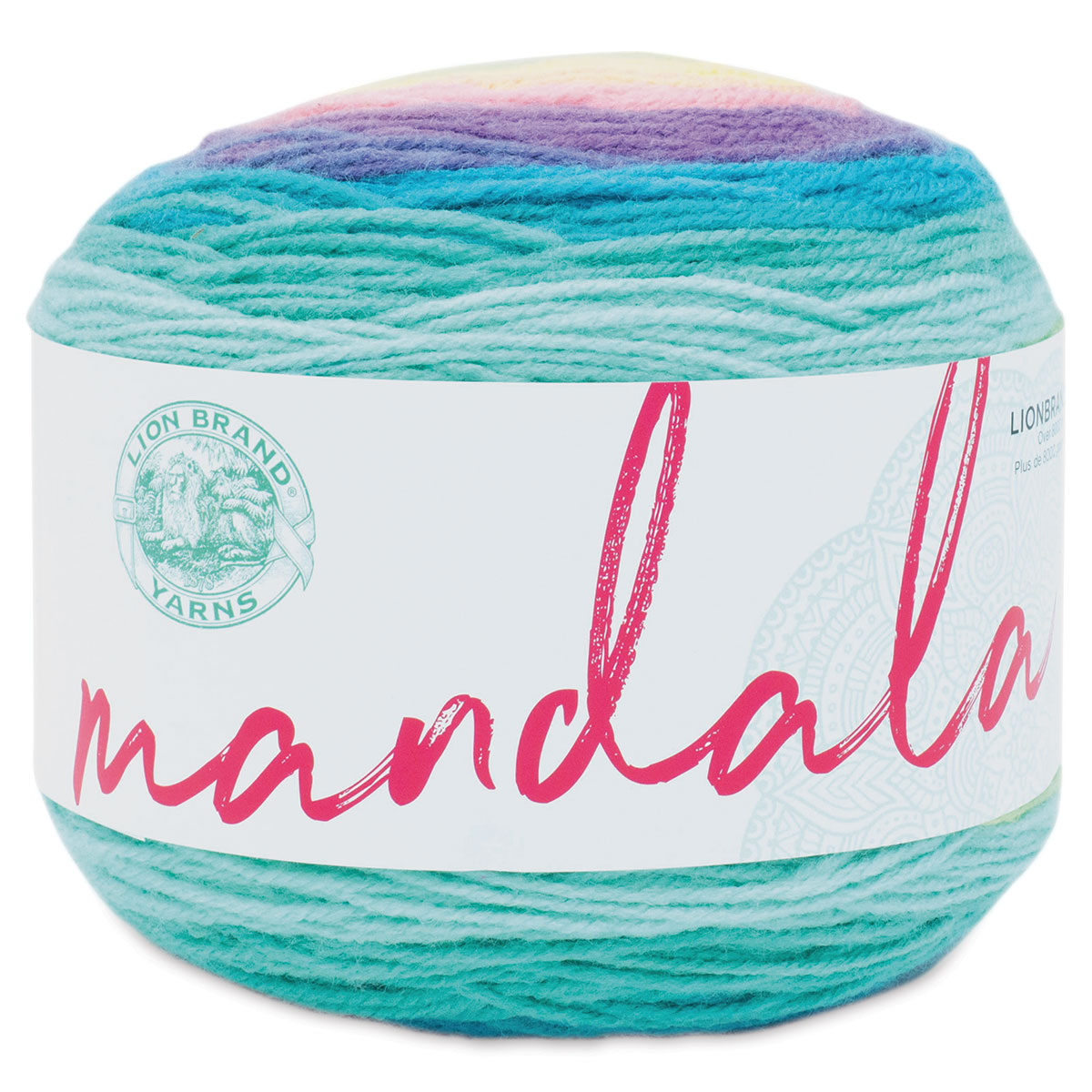 Lion Brand Yarn Haul  Mandala Tweed Stripes Yarn Cakes 