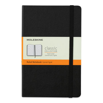 Moleskine Classic Hardcover Notebook - Black Medium / Ruled