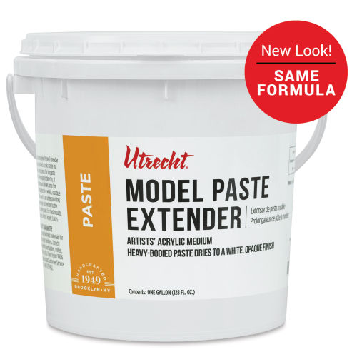 Utrecht Acrylic Medium - Modeling Paste Extender, Gallon