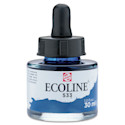 Ecoline Liquid Watercolor with Dropper - Indigo, jar