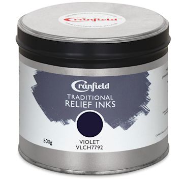 Open in modal - Cranfield Traditional Relief Ink - Violet, 500 g