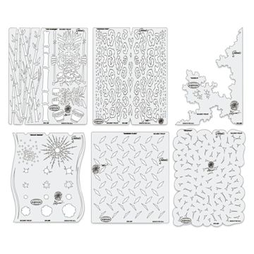 Open in modal - Iwata Artool Freehand Template - Set of 6, Kustom FX Mini, 5" x 7"