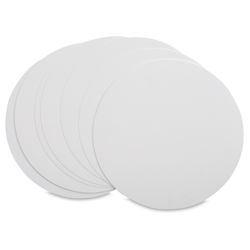 Blick Stationery - Circle Card, Pure White, 5-1/2'', Pkg of 10 | BLICK ...