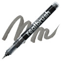 Karin Realbrush Metallic Marker - Black 8510, 4 mm, Brush Tip