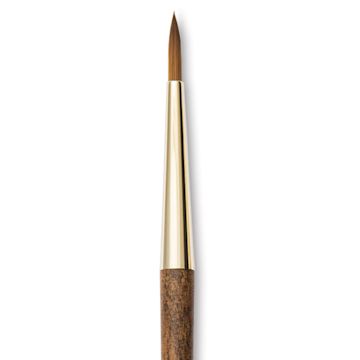 Open in modal - Isabey Vintage Isaqua Synthetic Brush - Round, Size 6, Short Handle