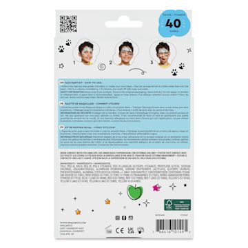 Open in modal - Snazaroo Face Paints - Adventure Face Paint Kit, Set of 8