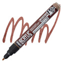 Pebeo Acrylic Marker - Burnt Sienna, 1.2 mm, Bullet Nib
