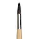 Da Vinci Petit Gris Pur Blue Squirrel Brush - Round, Short Handle, Size 20