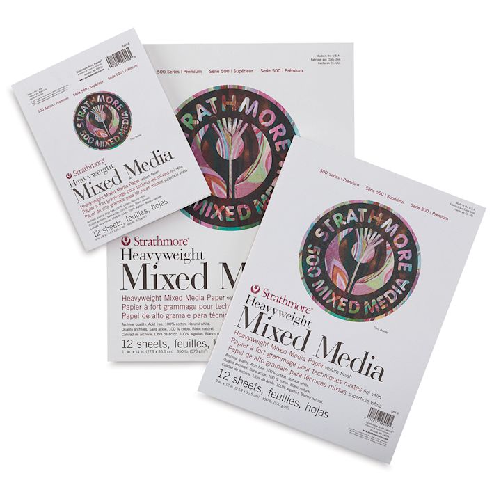 Strathmore 500 Series Heavyweight Mixed Media Pads BLICK Art Materials