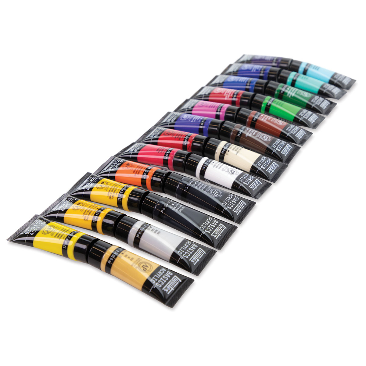 Acrylic paints set Liquitex Basics 72 tubes
