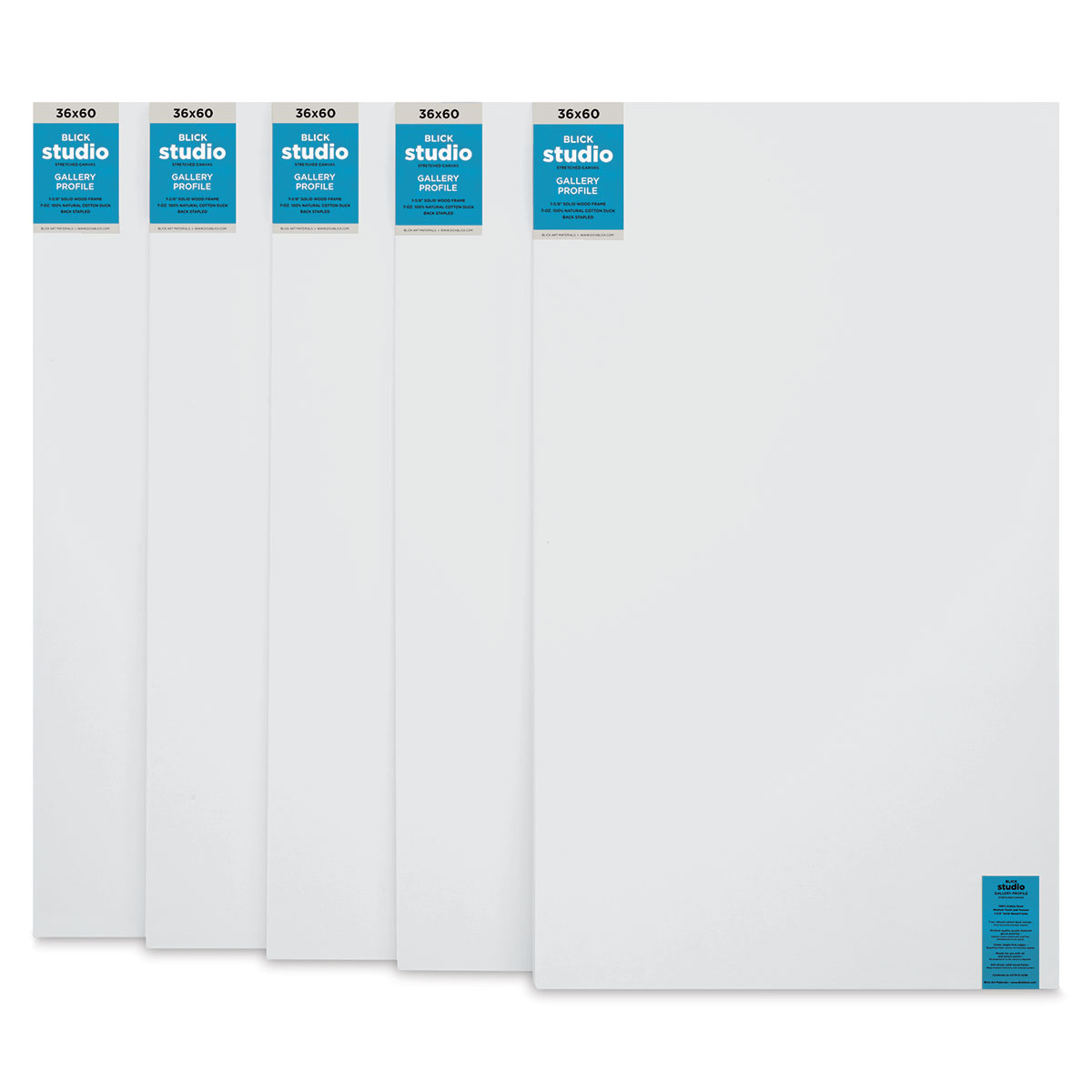 2 Blick Studio Canvas Boards for Painting Canvas Panels for