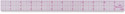 Westcott Plastic Ruler - B-60, 8ths