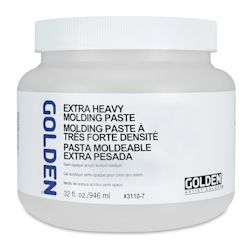 Golden Extra Heavy Gel / Molding Paste - 32 oz jar | BLICK Art Materials