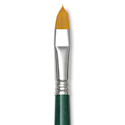 Escoda Barroco Toray Gold Synthetic Brush - Filbert "Cat's Tongue", Long Handle, Size 12