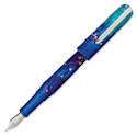 Benu Talisman Fountain Pen - Peacock Ore, Fine Nib