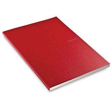 Open in modal - Fabriano EcoQua Notebook - 11.7" x 8.25", Dot, Gluebound, Raspberry