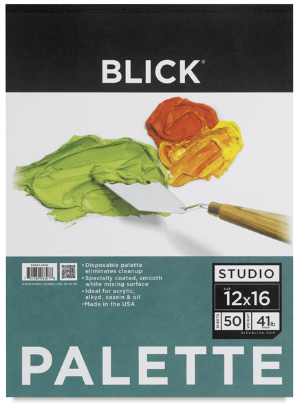 Holbein Plastic Studio Palette with Cover - 12 x 16
