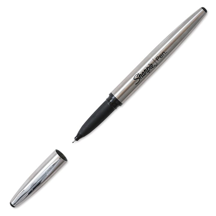 Sharpie Stainless Steel Pen Black BLICK Art Materials
