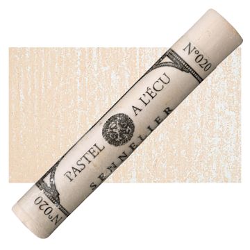Open in modal - Sennelier Soft Pastel - Flesh Ochre pastel and swatch
