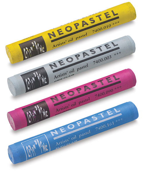 Caran D'Ache Neopastel Set of 12 Artists Oil Crayons in Tin – ASA