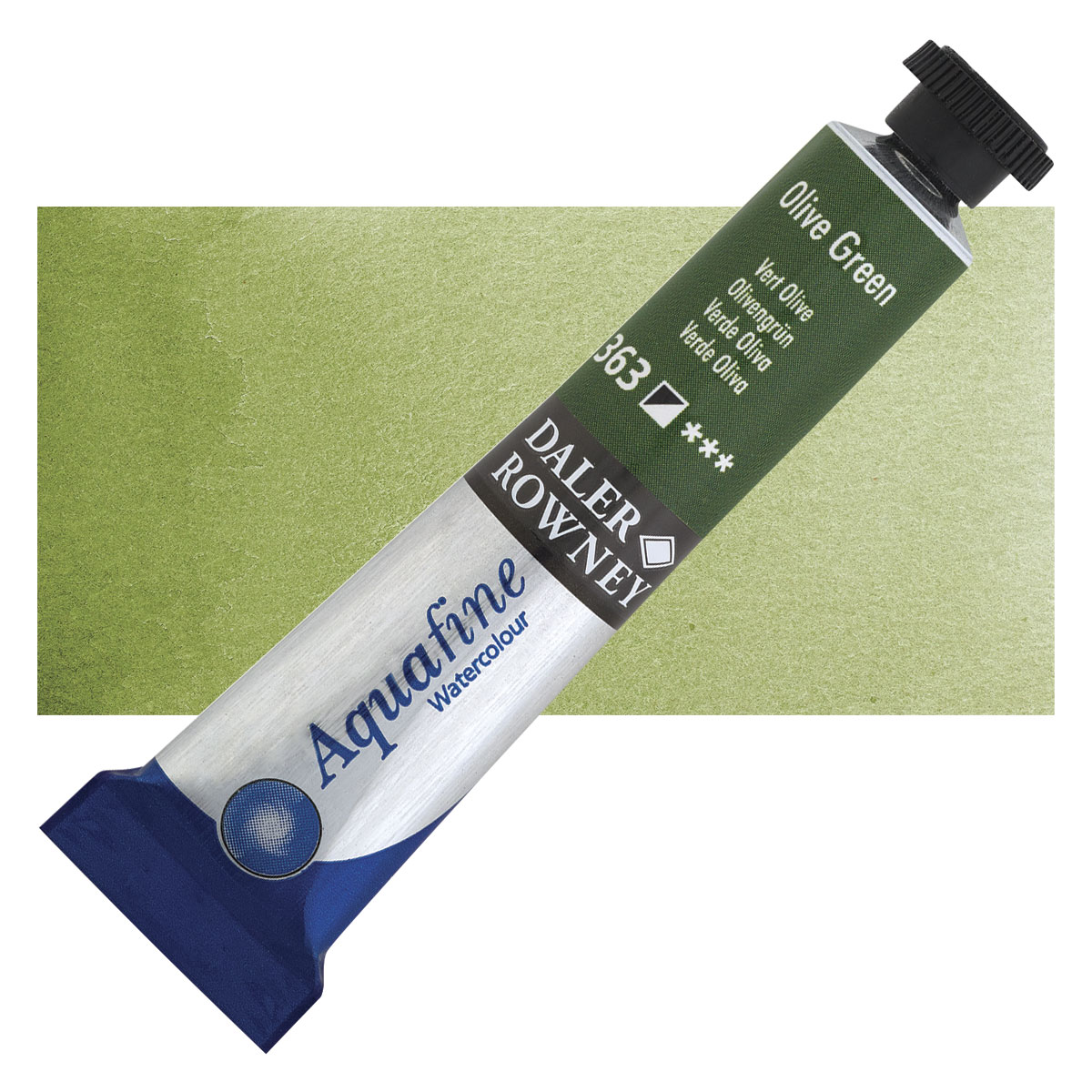Daler-Rowney Aquafine Watercolour 8ml Olive Green