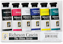 Richeson Casein Paint the Shiva Series - Basic Set, Set of 6 Colors, 37 ml Tubes