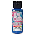 DecoArt Love, Color Acrylic Paint - Cosmic Cobalt