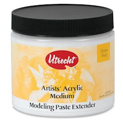 Utrecht Acrylic Medium - Modeling Paste Extender, Pint | BLICK Art