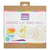 Sculpey III Oven Bake Clay Trinket Dishes Kit
