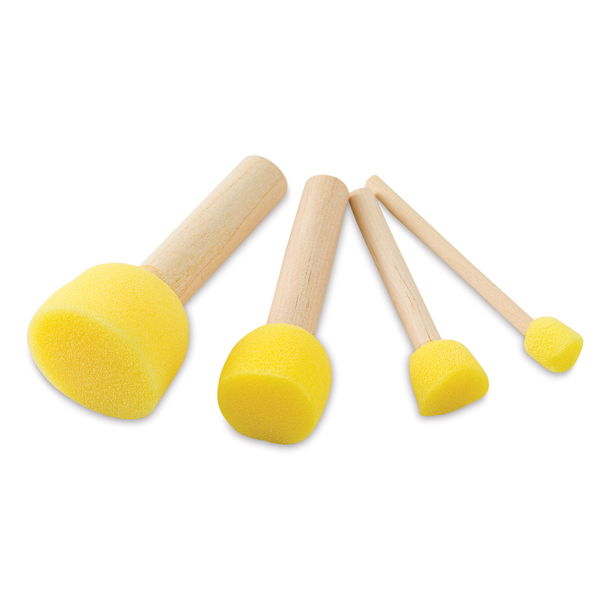 Artist Painting Sponges Yellow Dabber Rounded Sponge For Artists &  Beginners